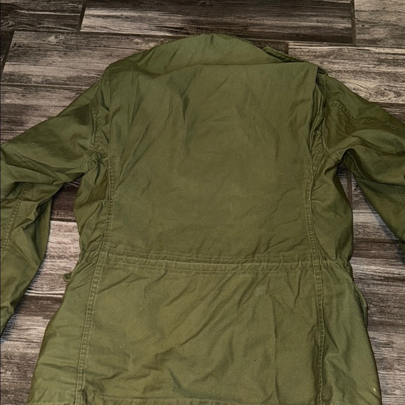 Men's Green Military Style Jacket 1972 Vietnam era men’s smal jacket - Picture 4 of 5